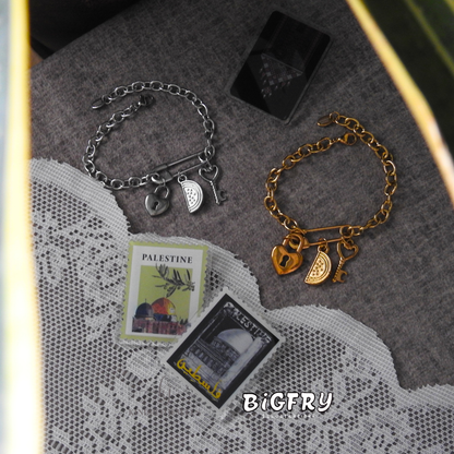 Hope Set | Charm Bracelet + Pin