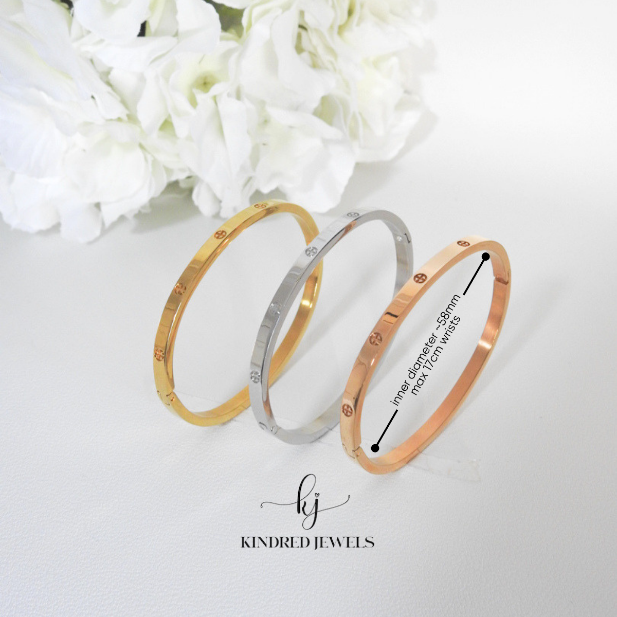 [SG] Slim Classic Plus ⊕ Bangle | Kindred Jewels