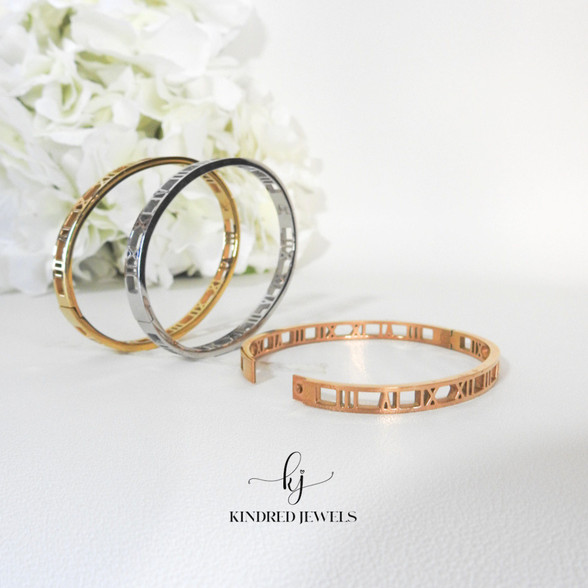 [SG] Roman Pillar Bangle | Kindred Jewels