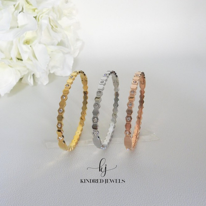 [SG] Indah Honey Bangle | Kindred Jewels