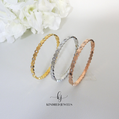 [SG] Indah Honey Bangle | Kindred Jewels
