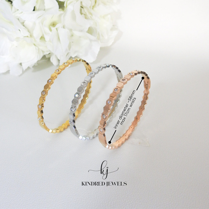 [SG] Indah Honey Bangle | Kindred Jewels