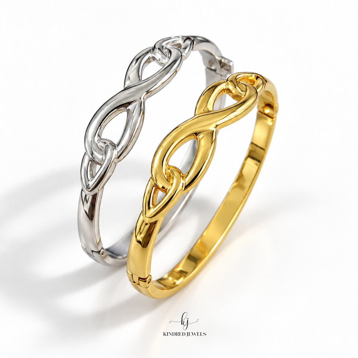 [SG] Infinity Bangle | Stainless Steel | Kindred Jewels