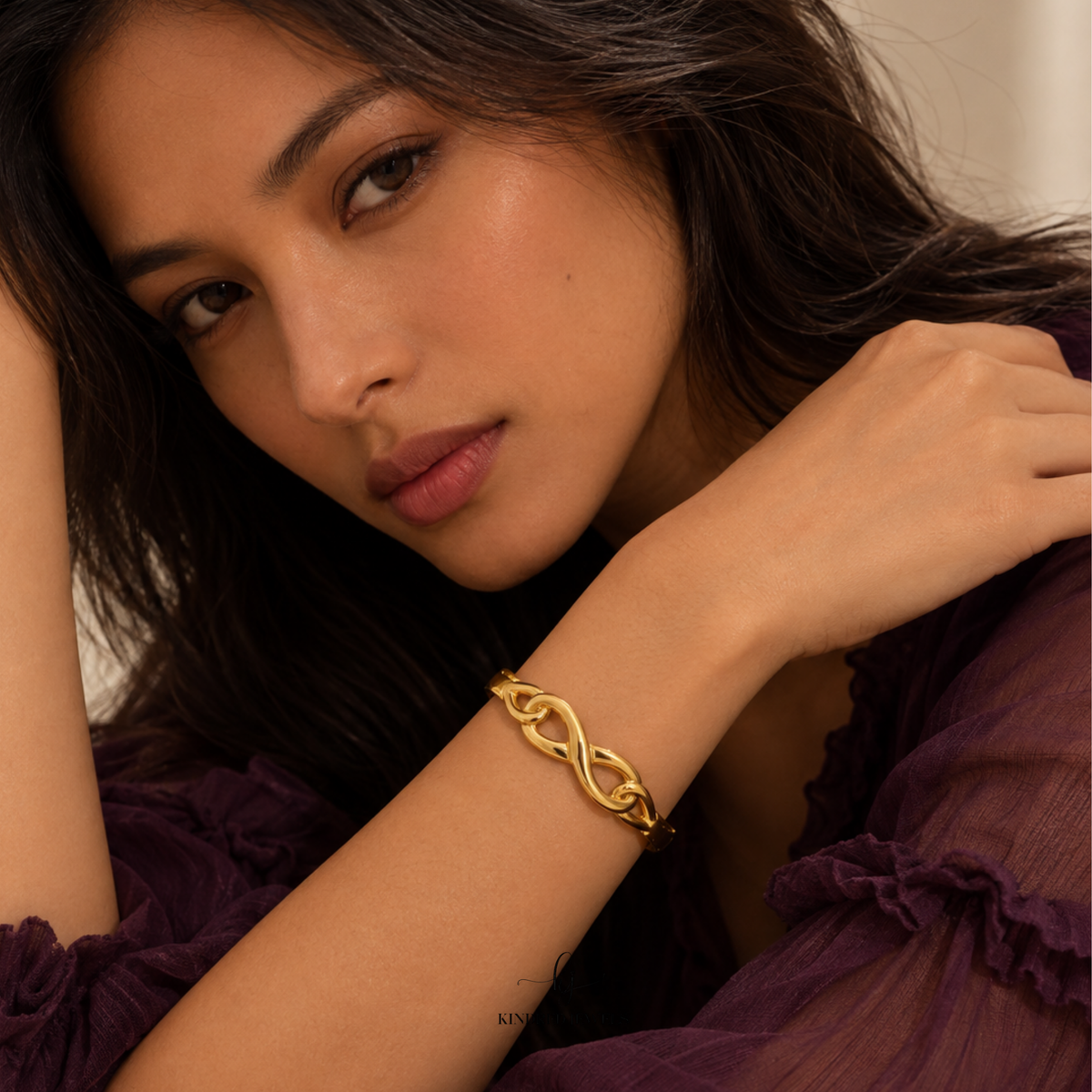 [SG] Infinity Bangle | Stainless Steel | Kindred Jewels