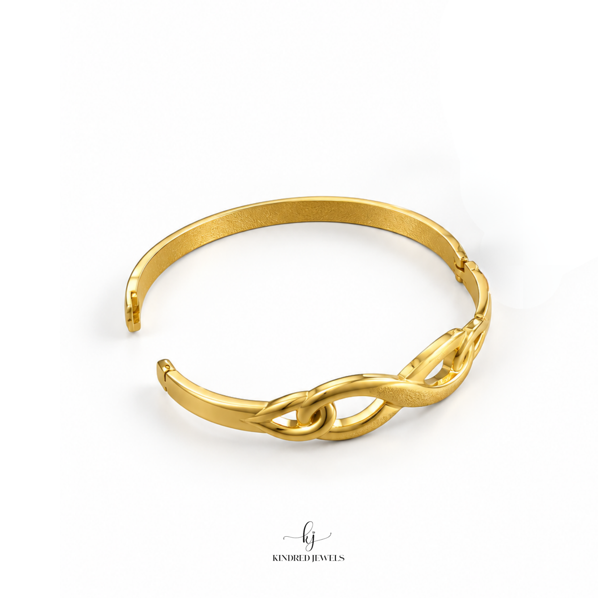 [SG] Infinity Bangle | Stainless Steel | Kindred Jewels