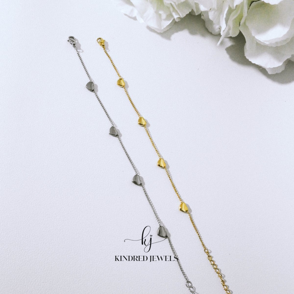 [SG] Amour Heart Bracelet | Stainless Steel | Kindred Jewels