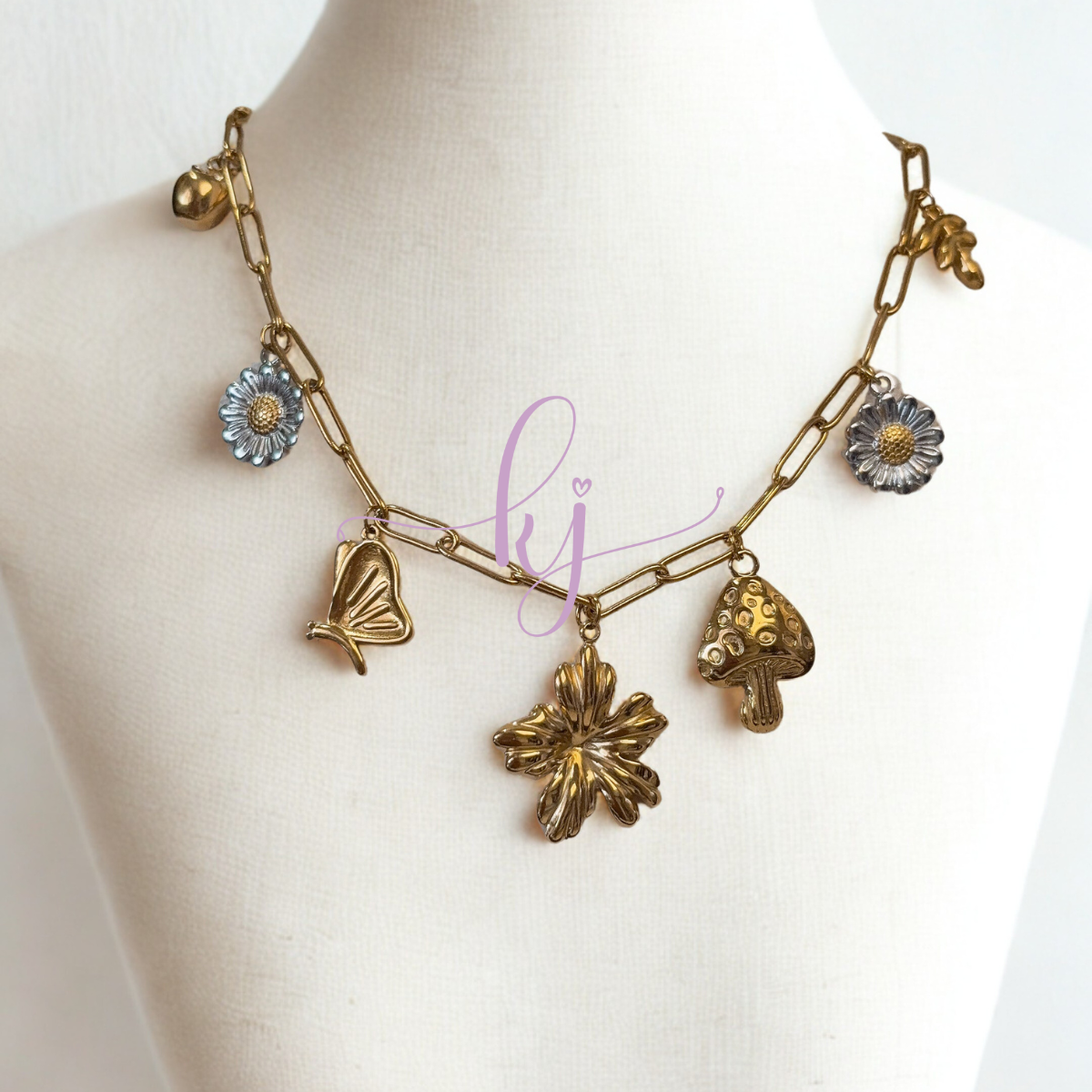 [CUSTOM] Charm Necklace | Kindred Jewels