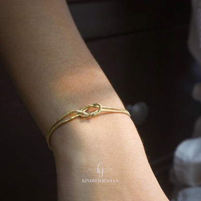 [SG] Le Petite Knot Bracelet | Stainless Steel | Kindred Jewels