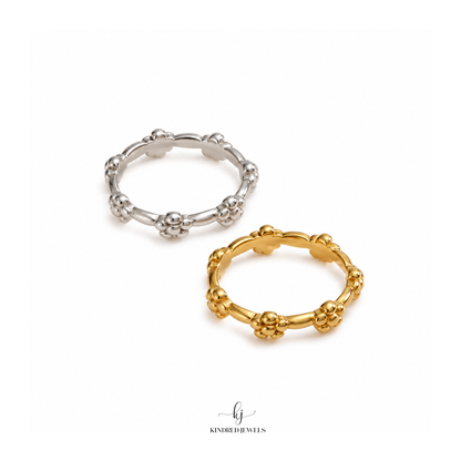 [SG] Bunga Manis Ring | US6-US9 | Stainless Steel | Kindred Jewels