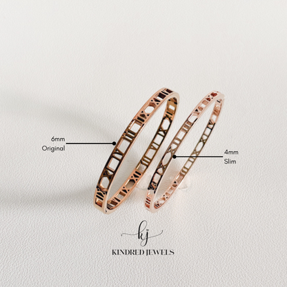[SG] Roman Pillar Bangle | Kindred Jewels
