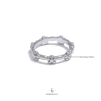 [SG] Bunga Manis Ring | US6-US9 | Stainless Steel | Kindred Jewels