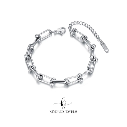 [SG] Horseshoe U-Chain Bracelet | Kindred Jewels