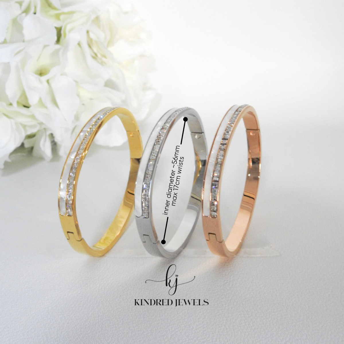 [SG] Dinda Tennis Bangle | Kindred Jewels