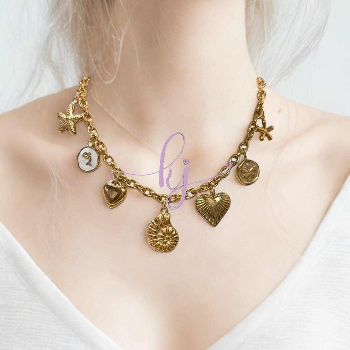 [CUSTOM] Charm Necklace | Kindred Jewels