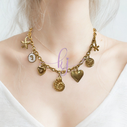 [CUSTOM] Charm Necklace | Kindred Jewels