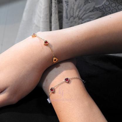 [SG] Rouge Heart Bracelet | Limited Edition | Kindred Jewels