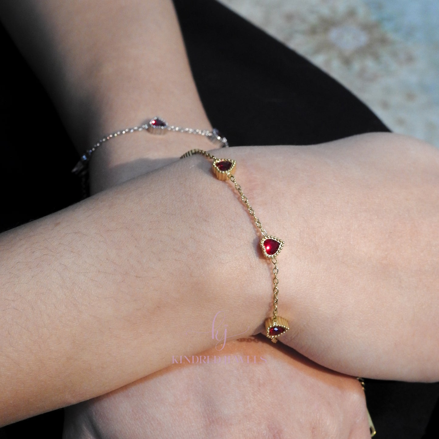 [SG] Rouge Heart Bracelet | Limited Edition | Kindred Jewels