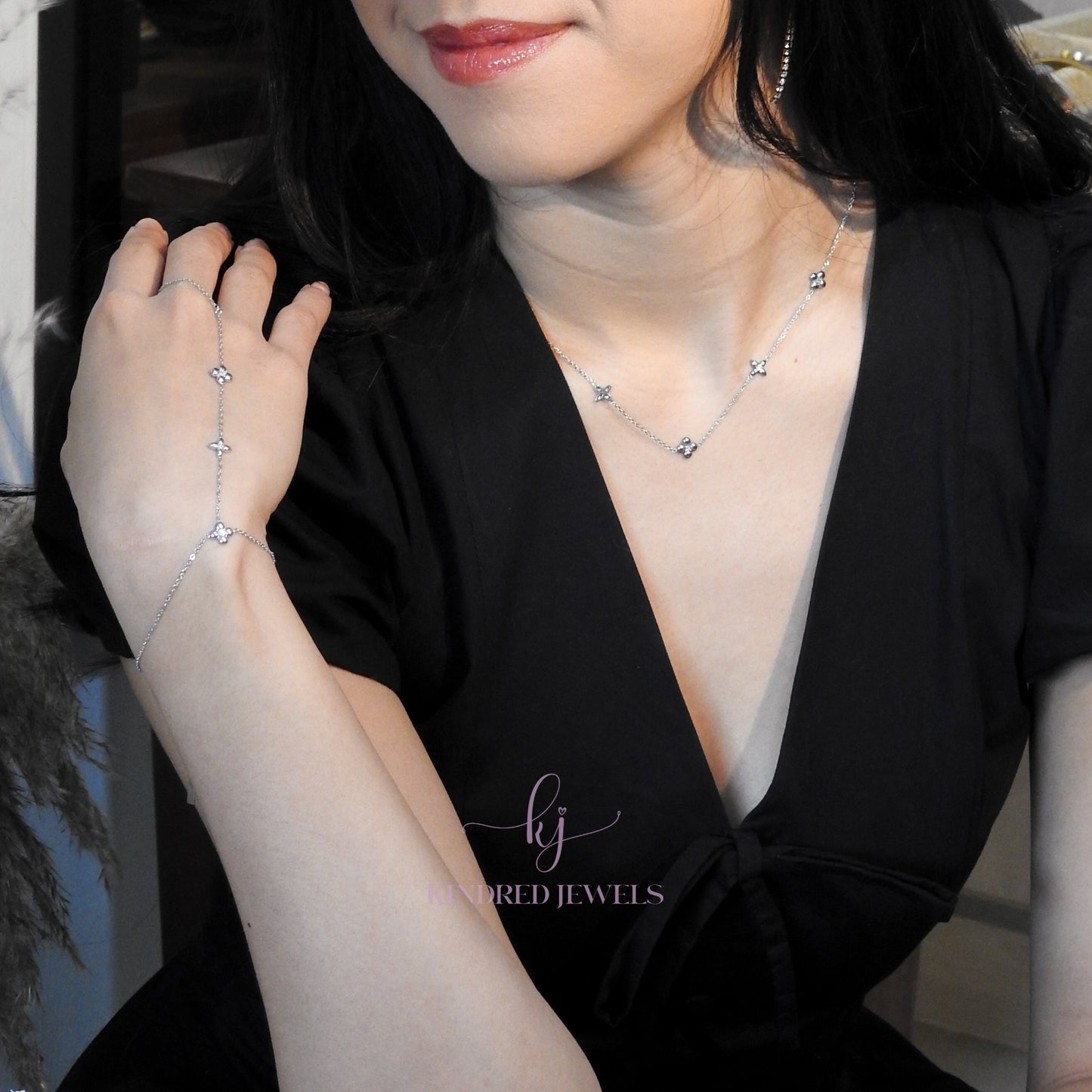 [SG] Destiny Clover Necklace | Kindred Jewels