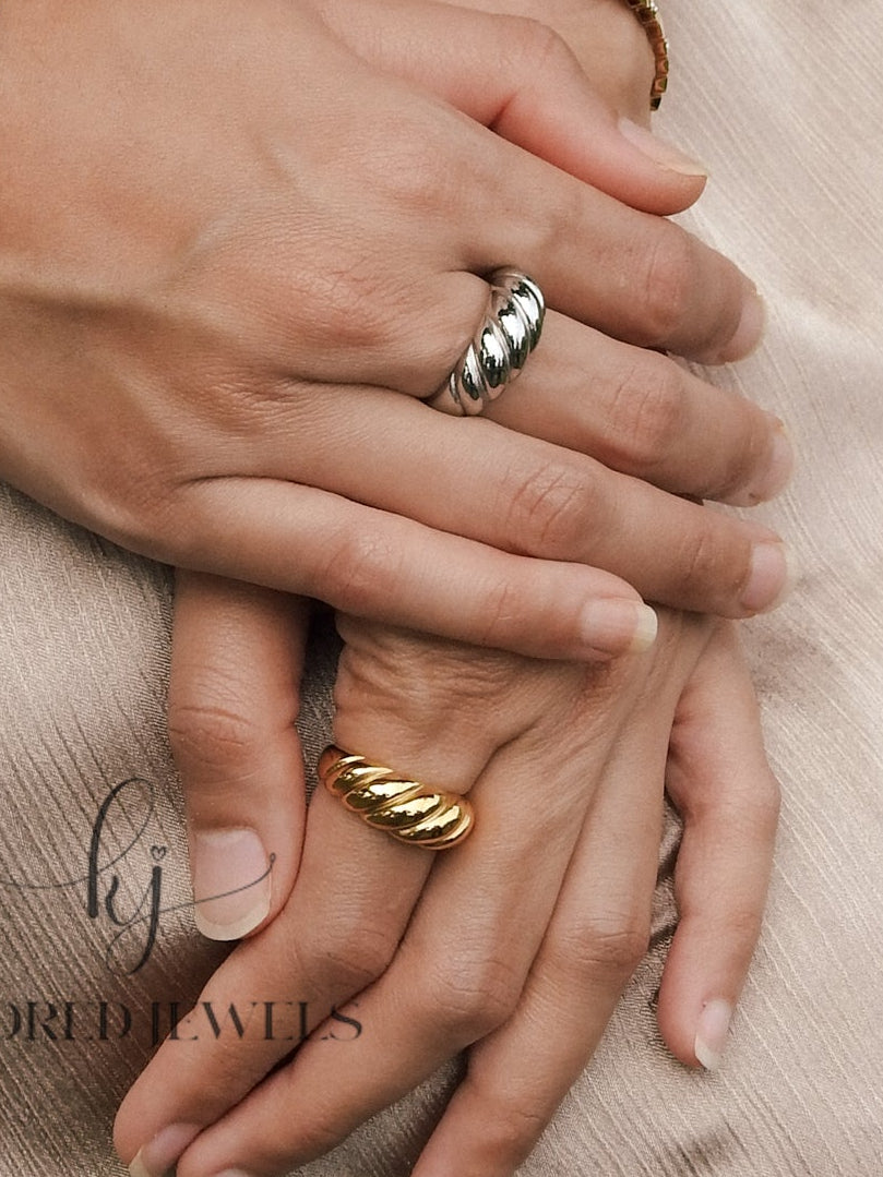 [SG] Chunky Croissant Ring | Kindred Jewels