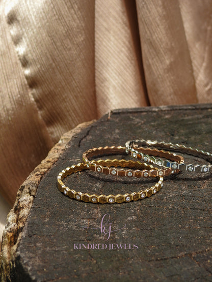 [SG] Indah Honey Bangle | Kindred Jewels