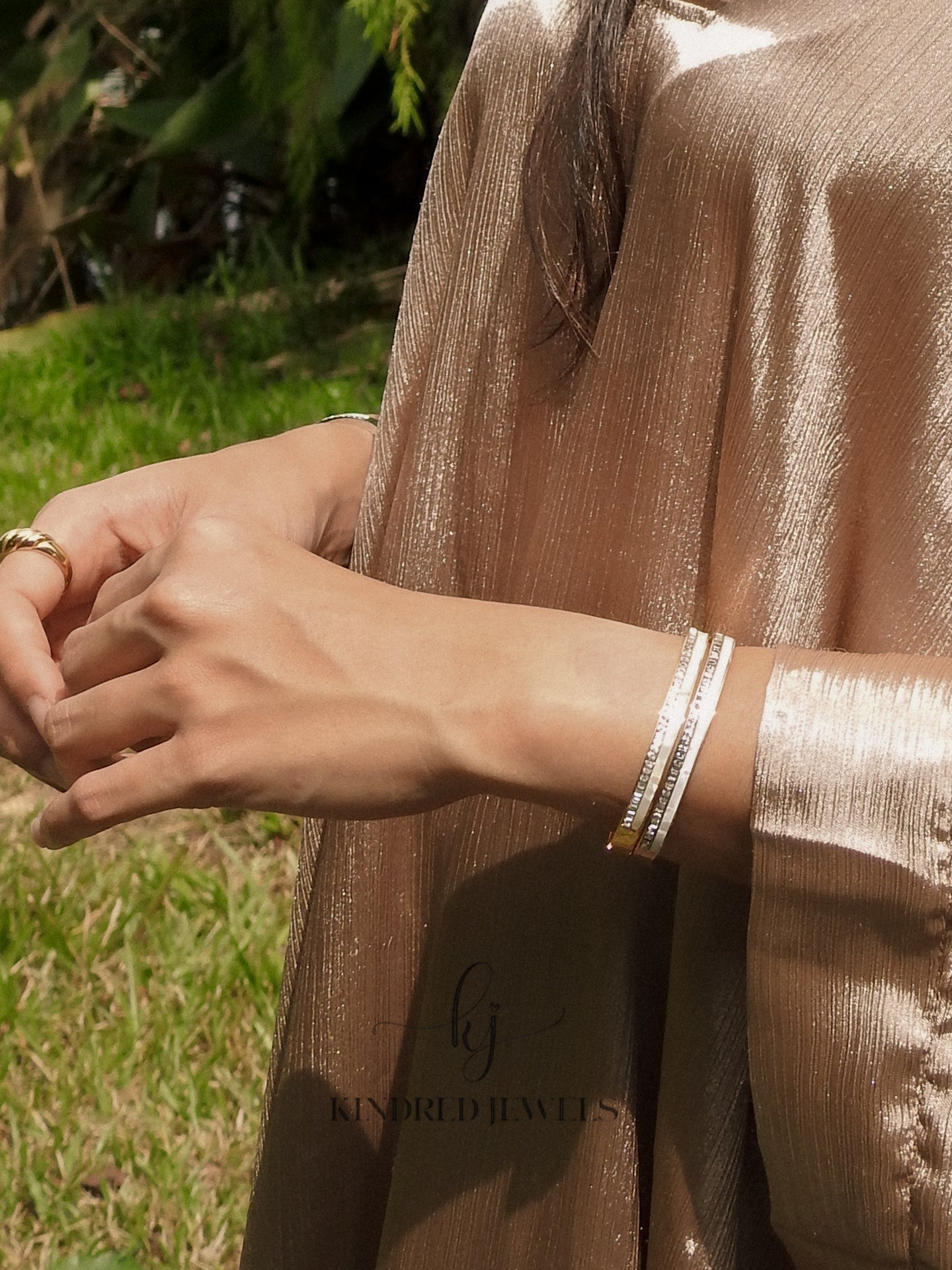 [SG] Dinda Tennis Bangle | Kindred Jewels