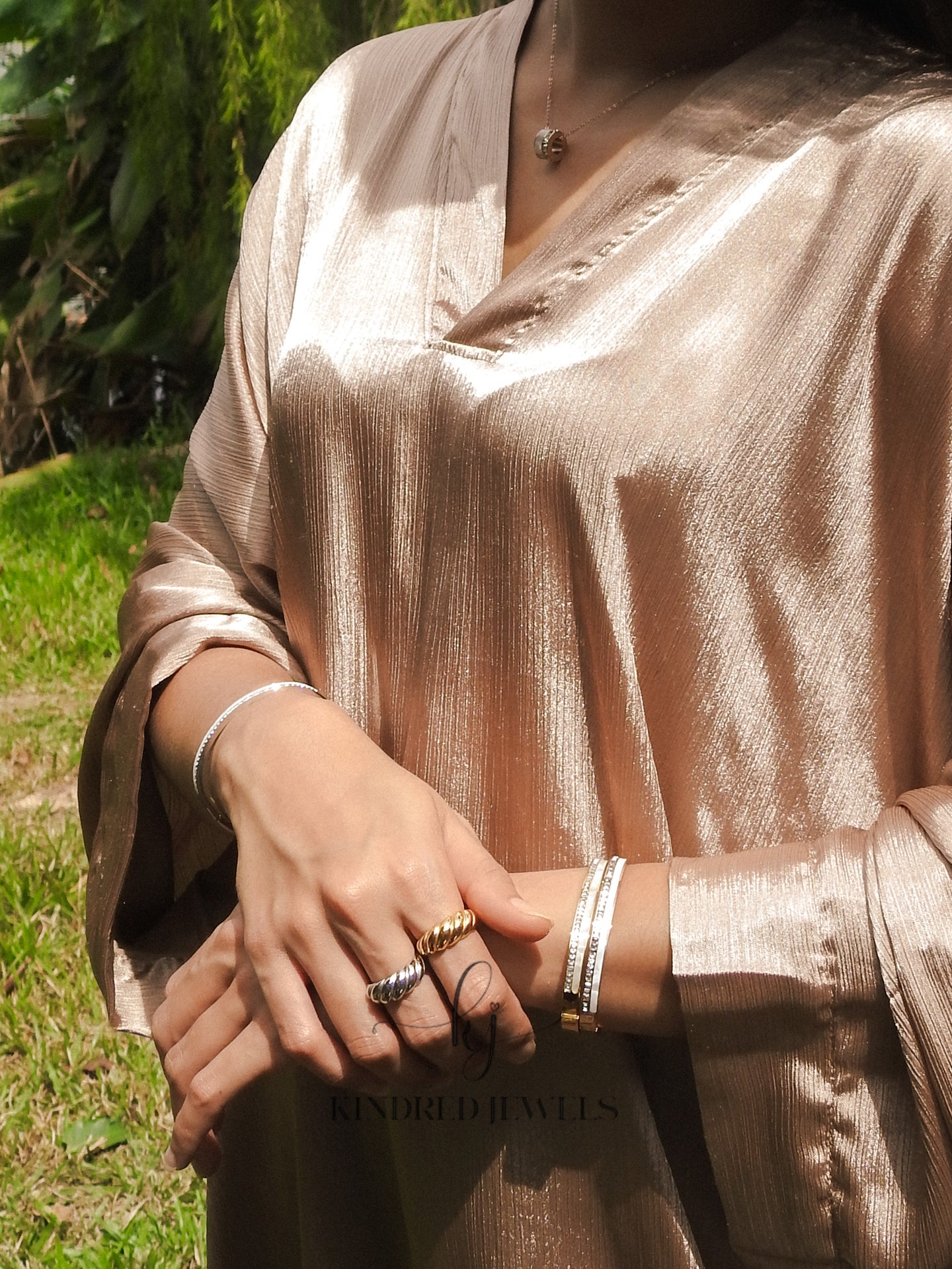 [SG] Dinda Tennis Bangle | Kindred Jewels
