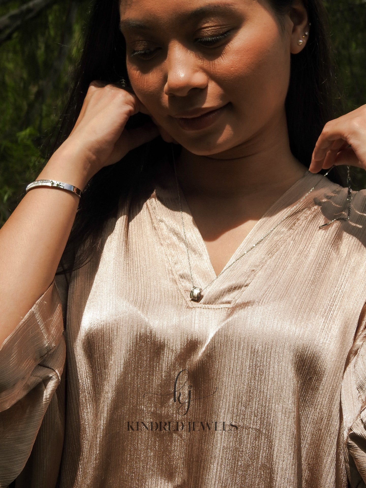 [SG] Dinda Barrel Necklace | Kindred Jewels