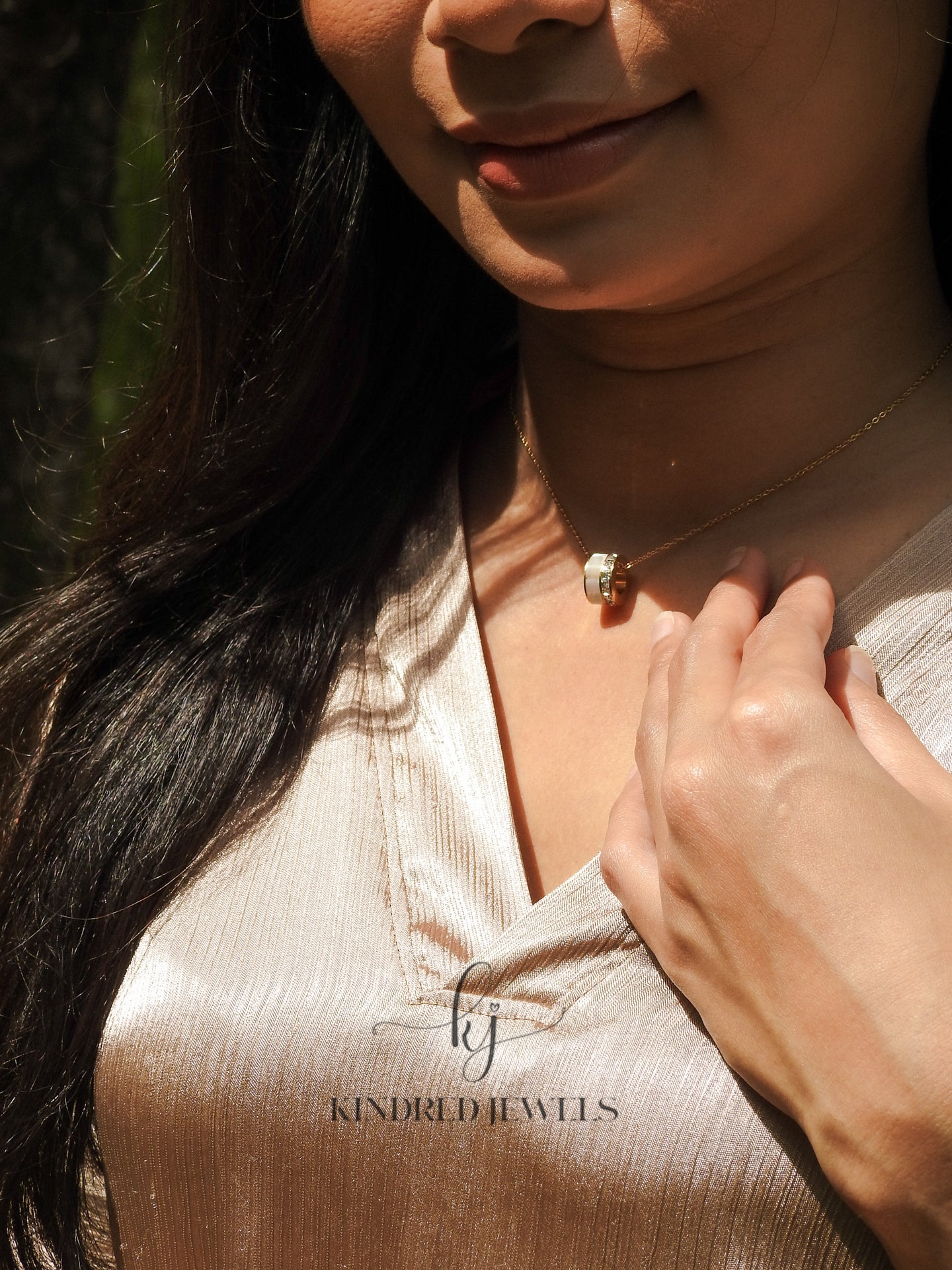 [SG] Dinda Barrel Necklace | Kindred Jewels