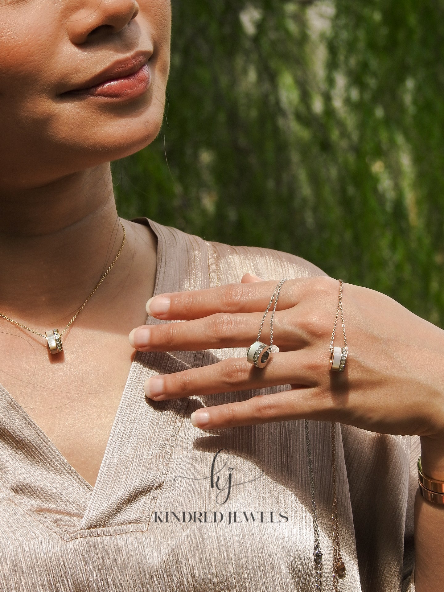 [SG] Dinda Barrel Necklace | Kindred Jewels