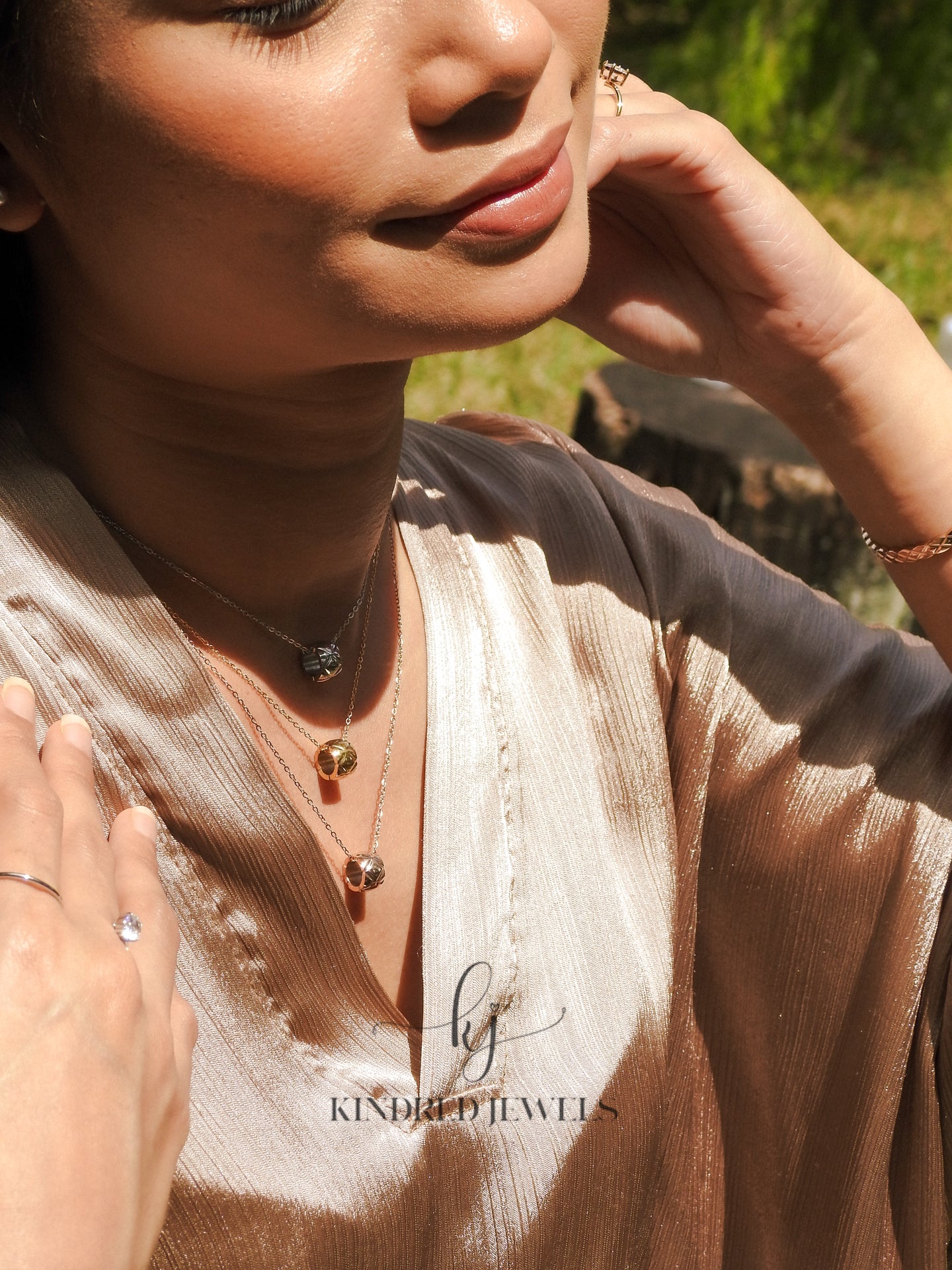 [SG] Ayu Barrel Necklace | Kindred Jewels