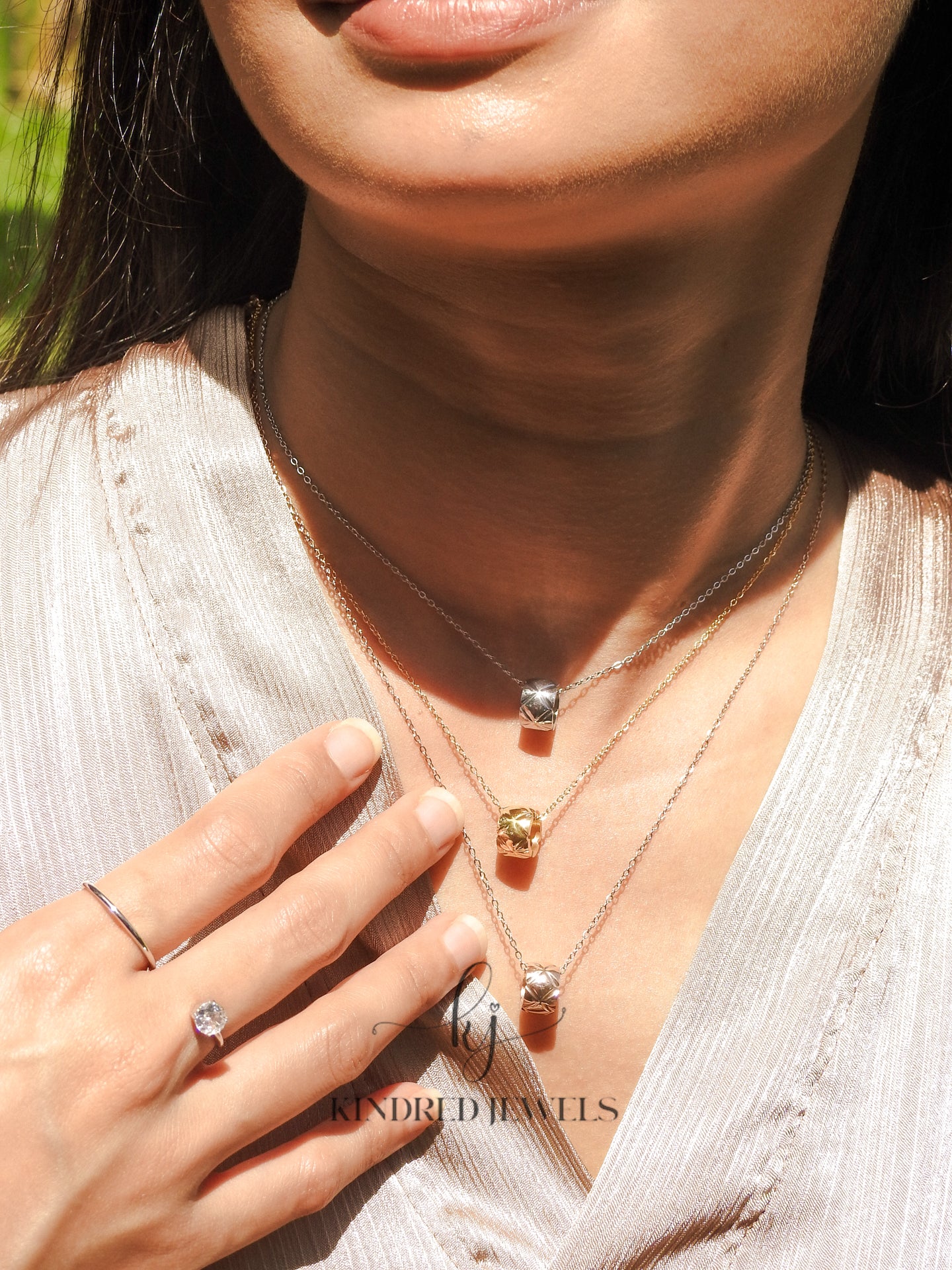 [SG] Ayu Barrel Necklace | Kindred Jewels