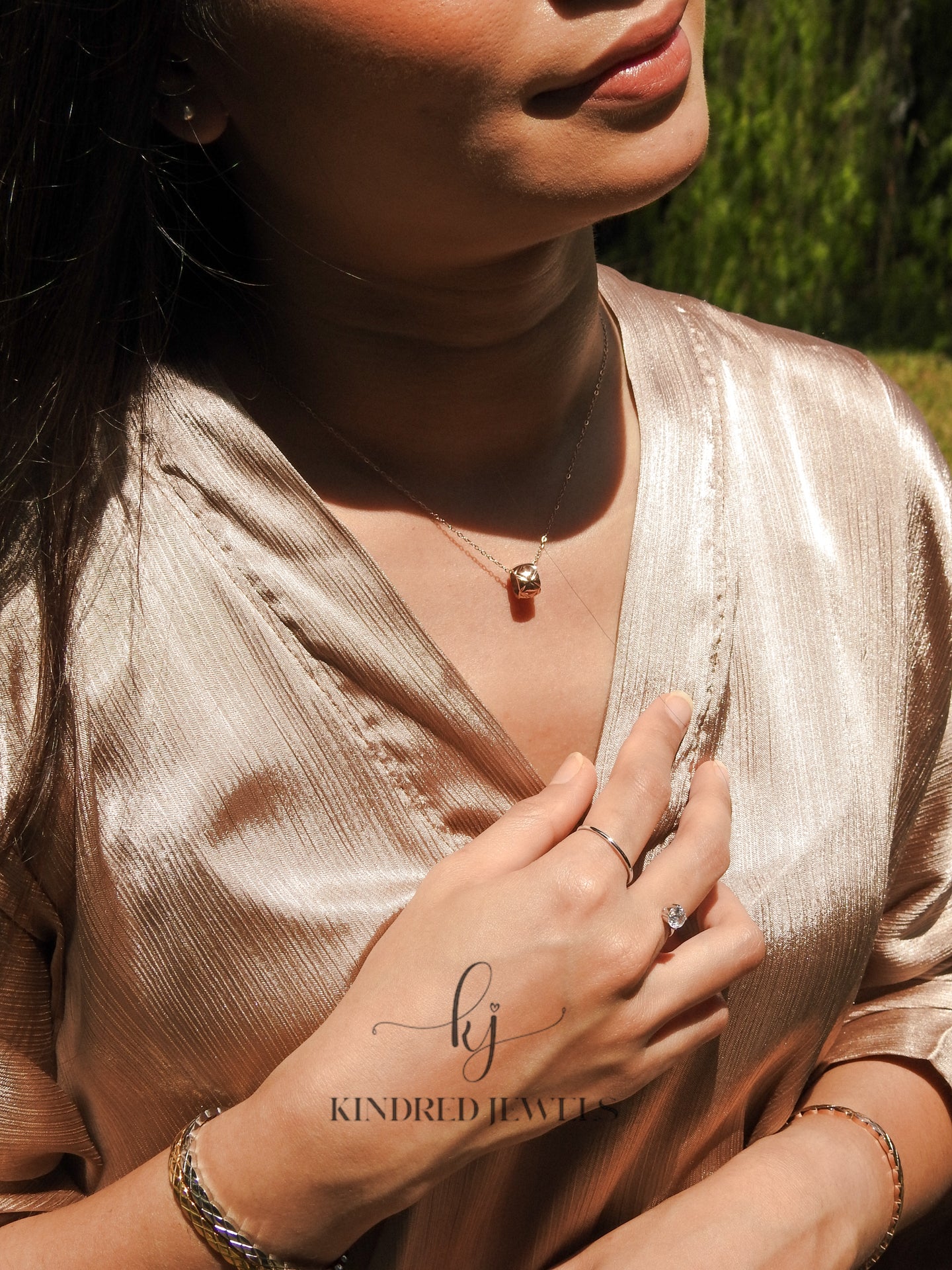 [SG] Ayu Barrel Necklace | Kindred Jewels