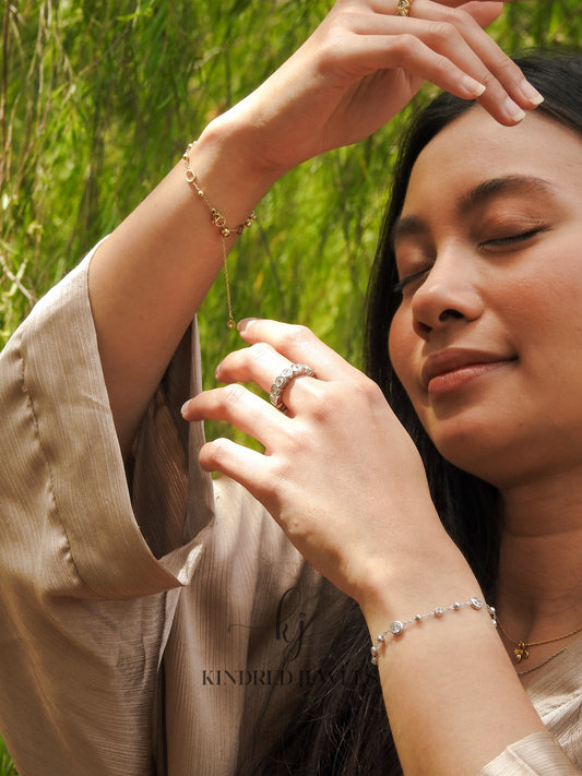 [SG] Intan Bezel Bracelet | Kindred Jewels