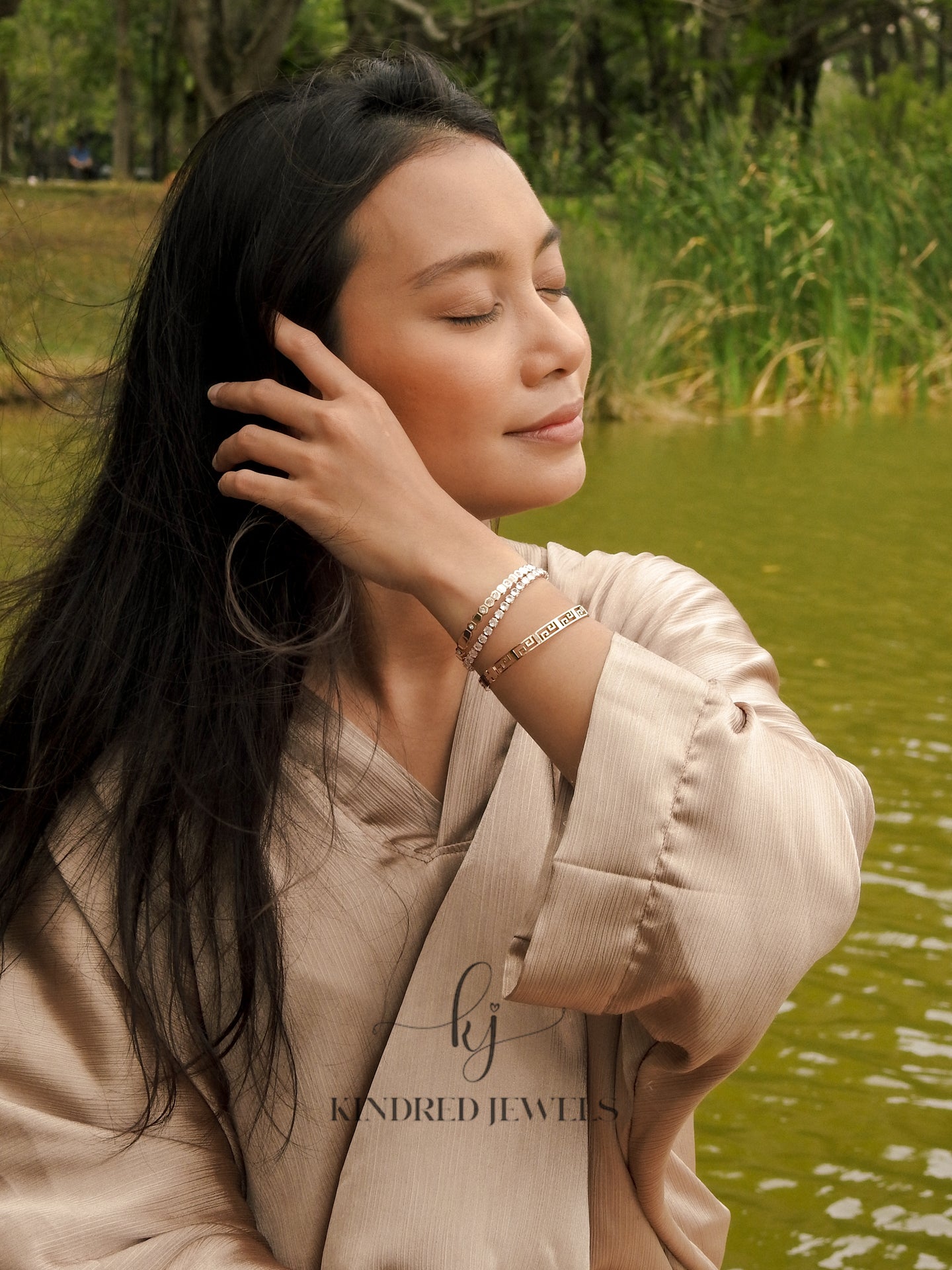 [SG] Indah Honey Bangle | Kindred Jewels