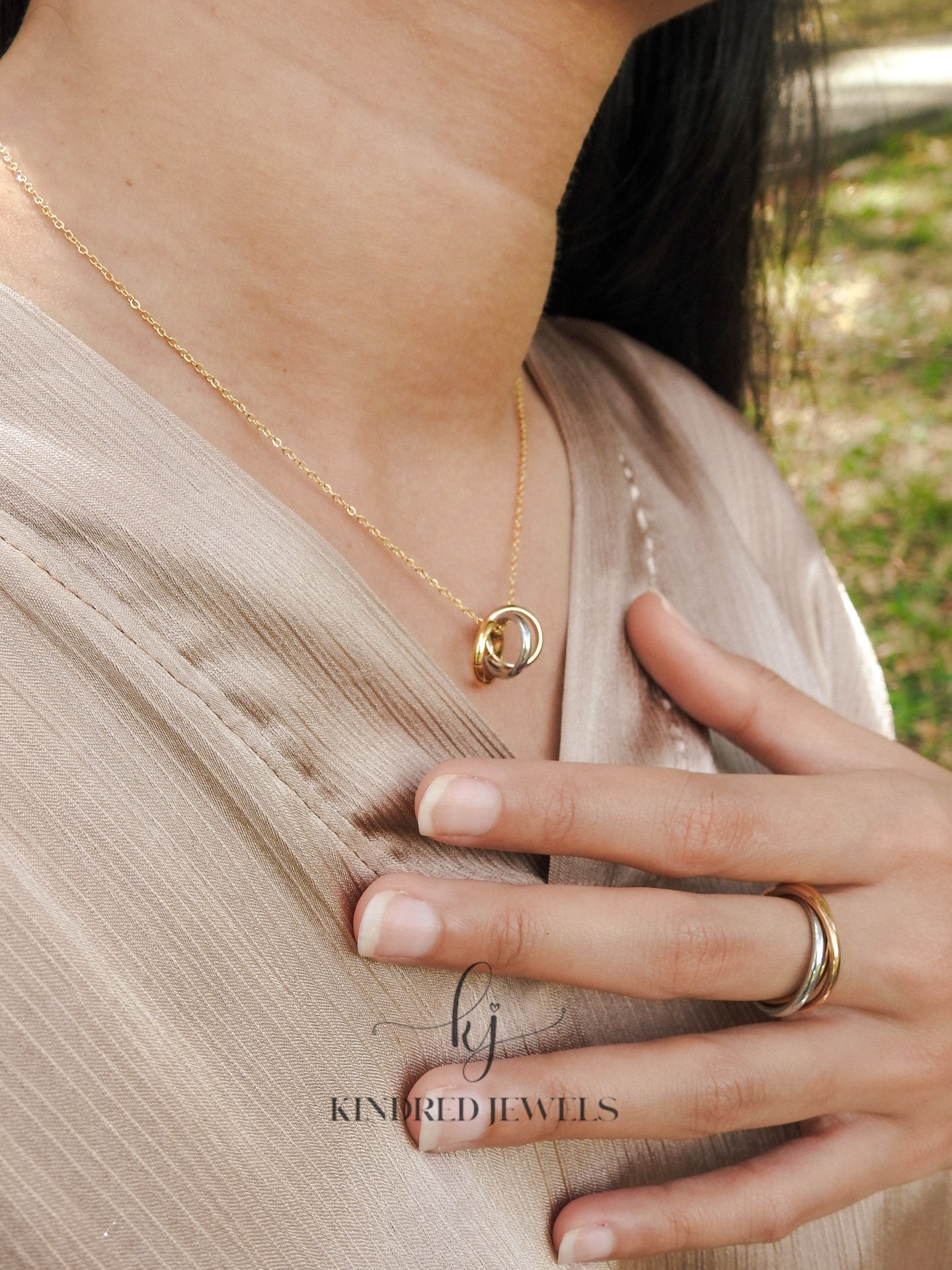 [SG] Eternity Interlock Necklace | Kindred Jewels