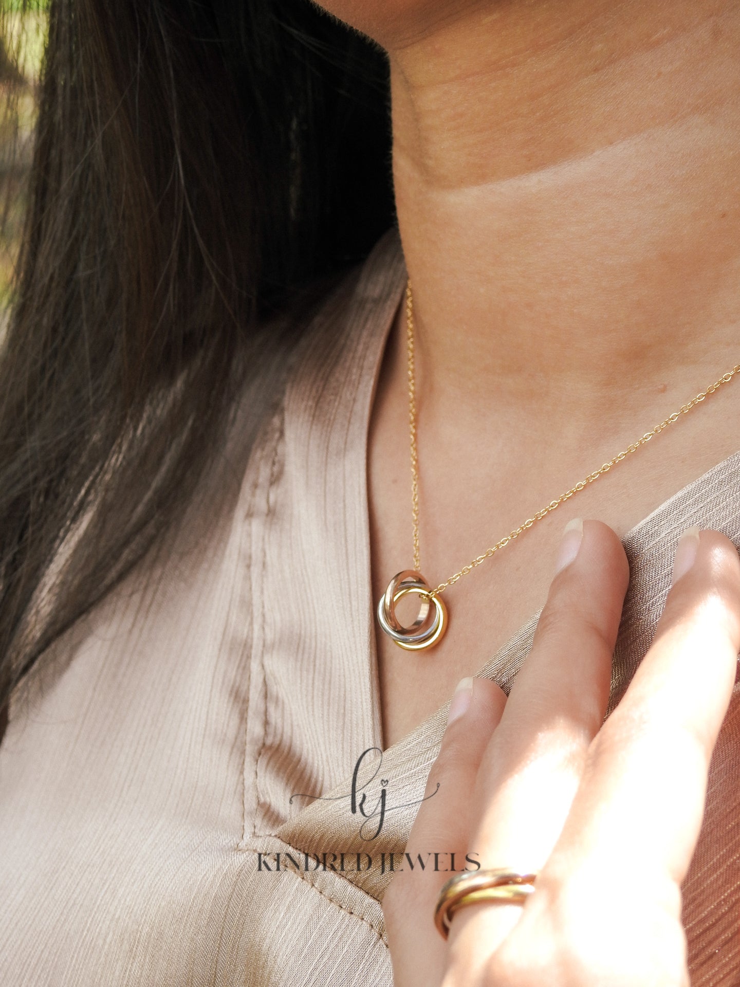 [SG] Eternity Interlock Necklace | Kindred Jewels
