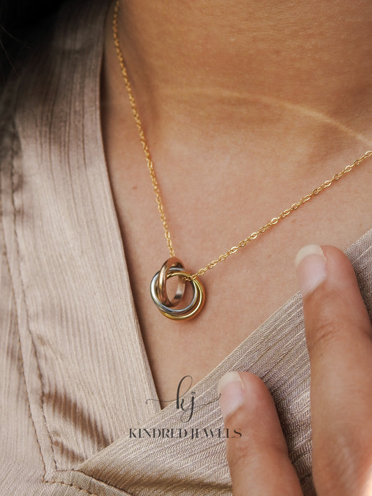 [SG] Eternity Interlock Necklace | Kindred Jewels
