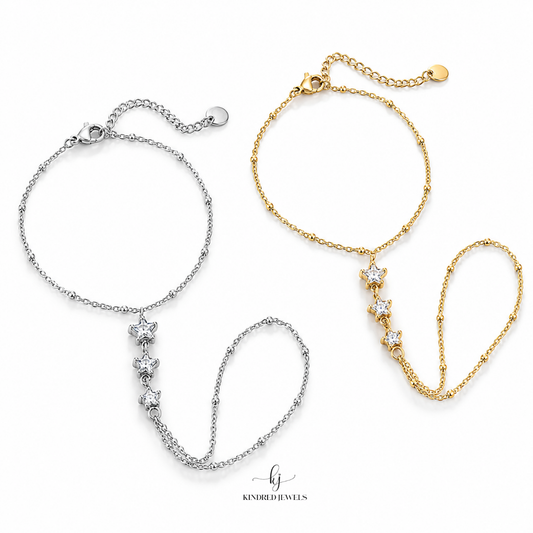 [SG] Twinkling Star Handchain | Kindred Jewels
