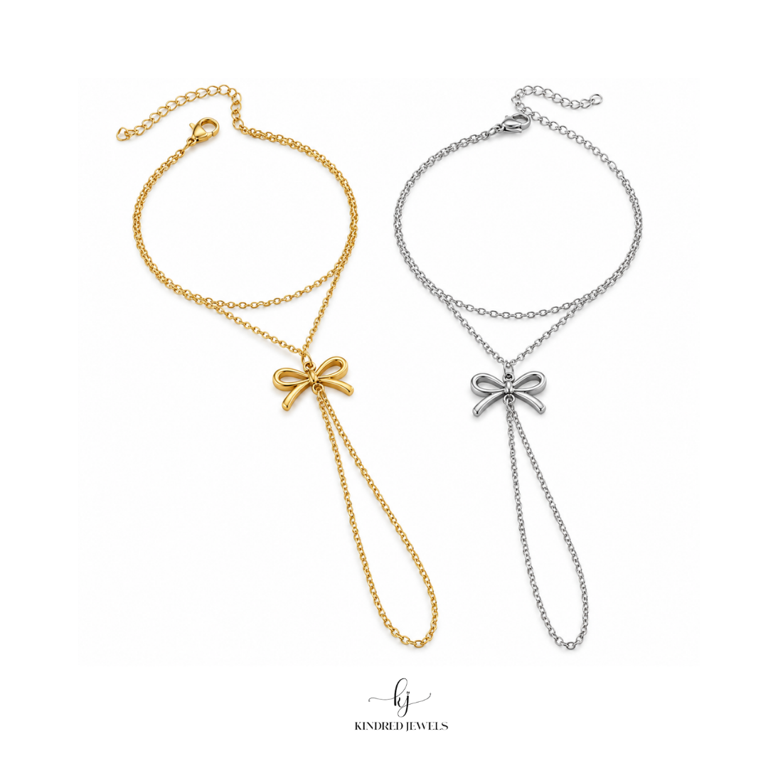 [SG] Bow Handchain | Kindred Jewels