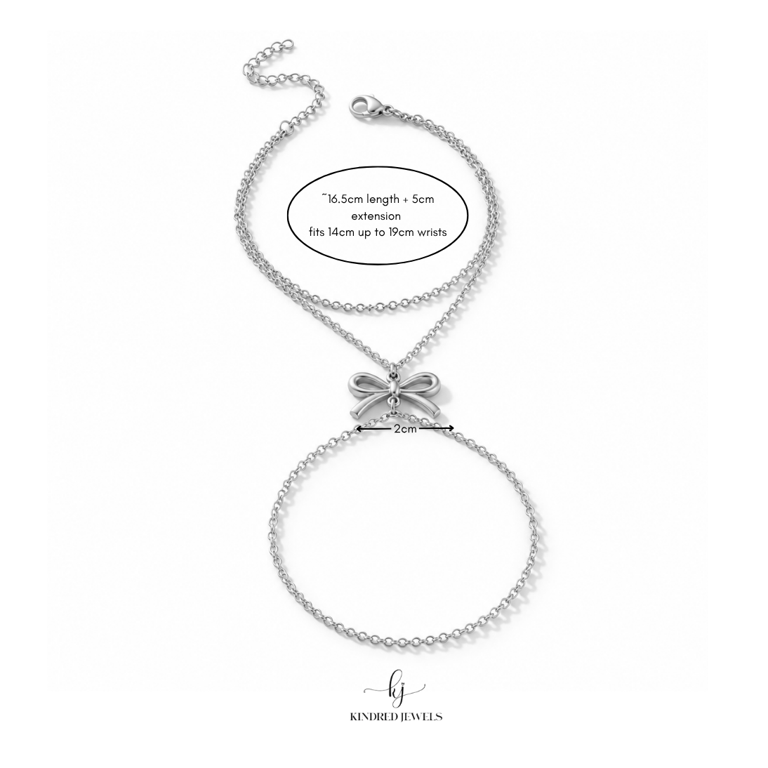 [SG] Bow Handchain | Kindred Jewels