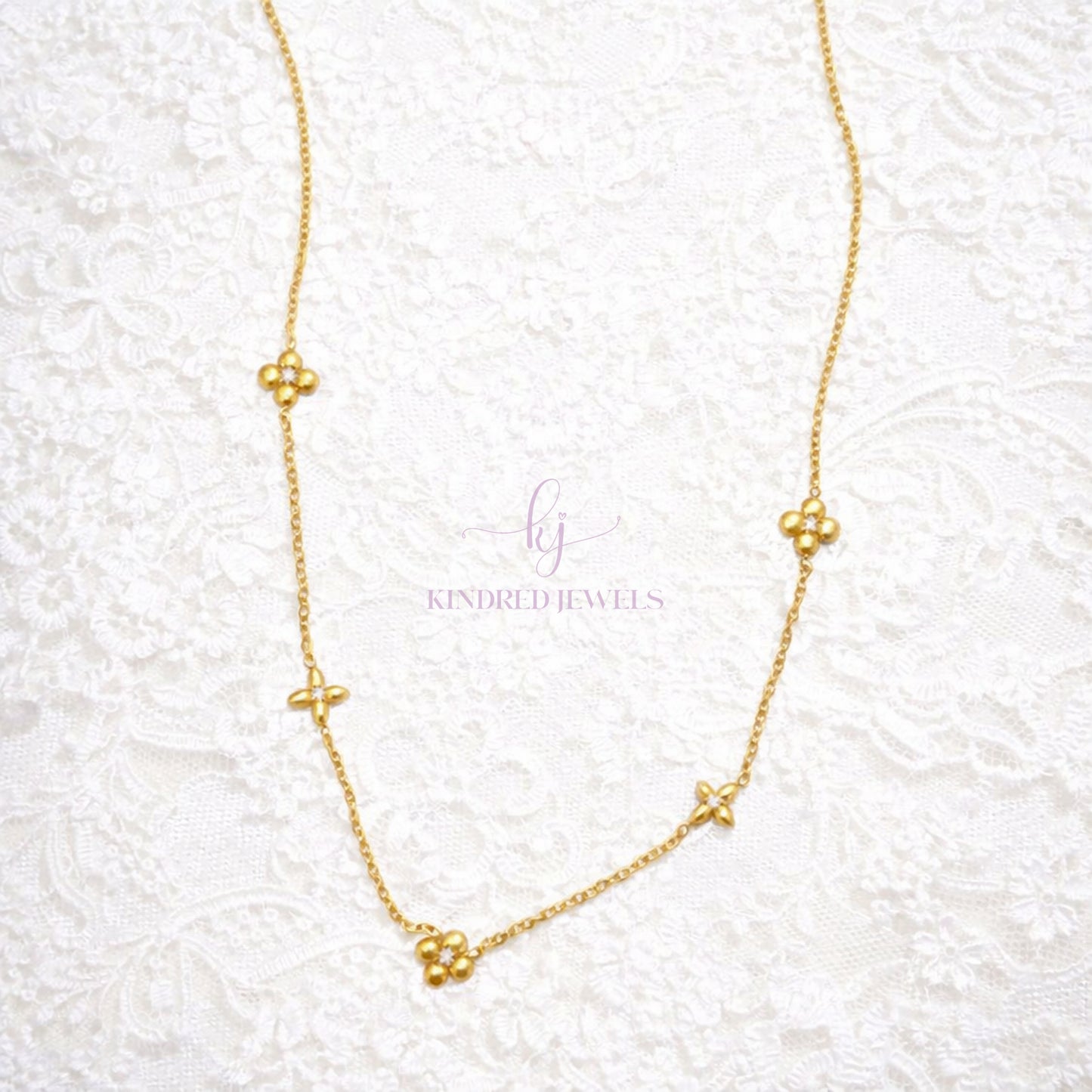 [SG] Destiny Clover Necklace | Kindred Jewels